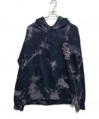 WIND AND SEAウィンド アンド シー）の古着「Bleached HOODIE」｜ネイビー