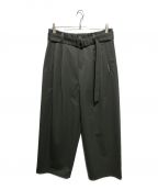 F/CE.エフシーイー）の古着「TECH WOOL WATERPROOF WIDE PANTS」｜オリーブ