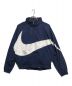 NIKE（ナイキ）の古着「Swoosh Woven Jacket」｜ネイビー