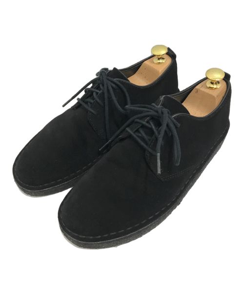 CLARKS（クラークス）CLARKS (クラークス) デザートシューズ ブラック サイズ:24.5の古着・服飾アイテム