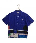 WIND AND SEA×HIROSHI NAGAIウィンド アンド シー×ヒロシ ナガイ）の古着「WDS AROHA SHIRT」｜ブルー