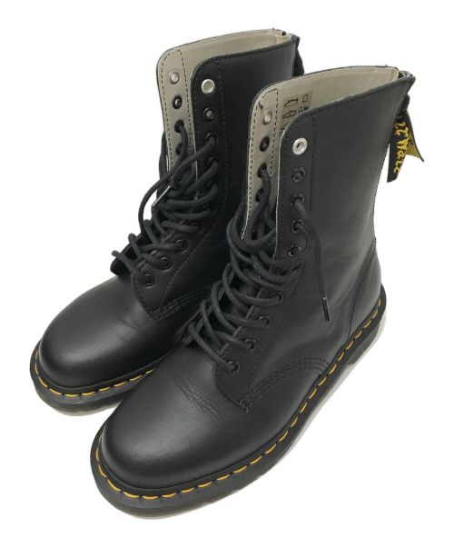 Dr.Martens（ドクターマーチン）Dr.Martens (ドクターマーチン) Y's (ワイズ) Y's 10 EYEブーツ ブラック サイズ:UK6の古着・服飾アイテム