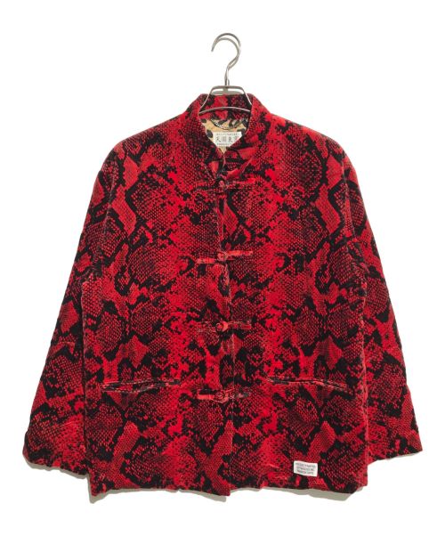 WACKO MARIA（ワコマリア）WACKO MARIA (ワコマリア) PYTHON KUNG-FU JACKET レッド サイズ:Mの古着・服飾アイテム