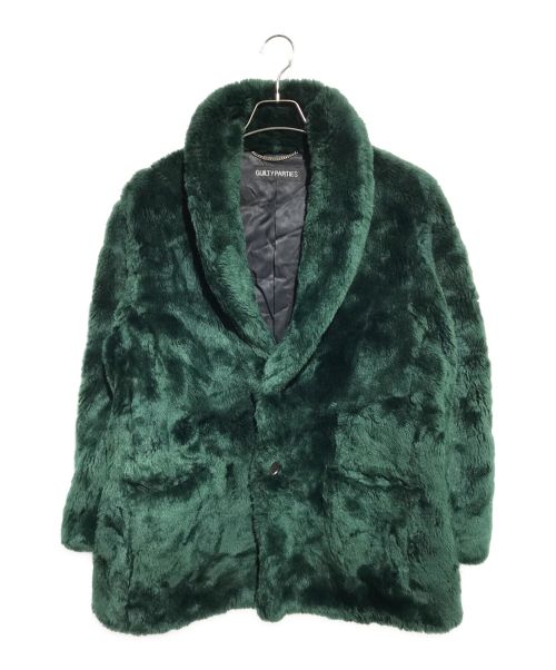 WACKO MARIA（ワコマリア）WACKO MARIA (ワコマリア) FUR COAT グリーン サイズ:Sの古着・服飾アイテム