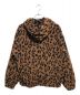 WACKO MARIA (ワコマリア) LEOPARD ZIP HOODED JACKET ブラウン サイズ:M：26000円