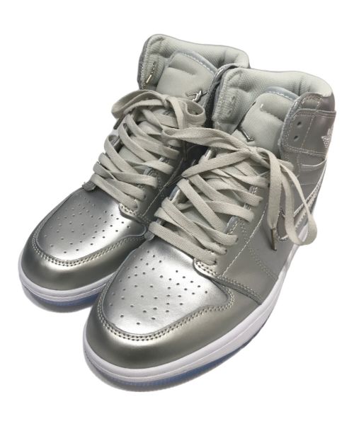 NIKE（ナイキ）NIKE (ナイキ) AIR JORDAN 1 HIGH GOLF NRG シルバー サイズ:27.5の古着・服飾アイテム