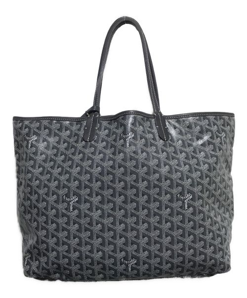 GOYARD（ゴヤール）GOYARD (ゴヤール) アンジュ サンルイコーティングキャンバストートバッグ グレーの古着・服飾アイテム