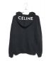 CELINE (セリーヌ) ロゴプリントルーズフィットパーカ ブラック サイズ:XL：60000円