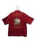 GUCCI (グッチ) Embroidered Bowling Shirts レッド サイズ:54：25000円