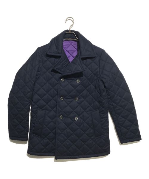 MACKINTOSH LONDON（マッキントッシュ ロンドン）MACKINTOSH LONDON (マッキントッシュ ロンドン) キルティングコート ネイビー サイズ:40の古着・服飾アイテム