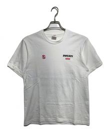 SUPREME×DUCATI（シュプリーム×ドゥカティ）の古着「Ducati Logos Tee」｜ホワイト