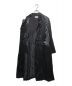 中古・古着 ROBE DE CHAMBRE COMME DES GARCONS (ローブドシャンブル コムデギャルソン) キュプラダブルコート ブラック サイズ:M：15000円