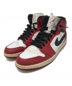 NIKEナイキ）の古着「AIR JORDAN 1 RETRO HI」｜ブラック×レッド