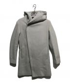 Junhashimotoジュンハシモト）の古着「C10 WRAP COAT」｜グレー