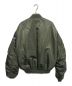 HOUSTON (ヒューストン) 51041 MA-1 FLIGHT JACKET -EARLY TYPE- グリーン サイズ:XXL：12000円