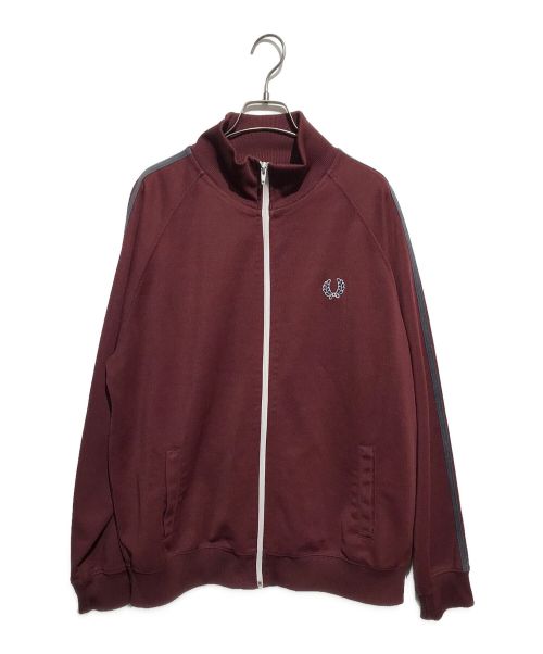 FRED PERRY（フレッドペリー）FRED PERRY (フレッドペリー) トラックジャケット ボルドー サイズ:Lの古着・服飾アイテム