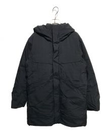 GOLDWIN（ゴールドウイン）の古着「HOODED SPUR DOWN COAT」｜ブラック