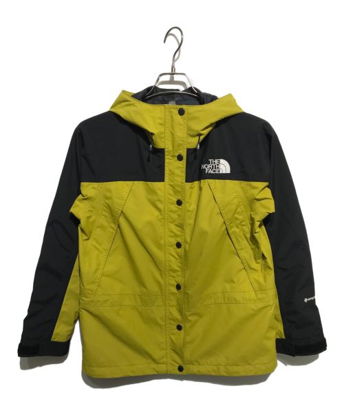 THE NORTH FACE（ザ ノース フェイス）THE NORTH FACE (ザ ノース フェイス) マウンテンライトジャケット イエロー×ブラック サイズ:Ｍの古着・服飾アイテム