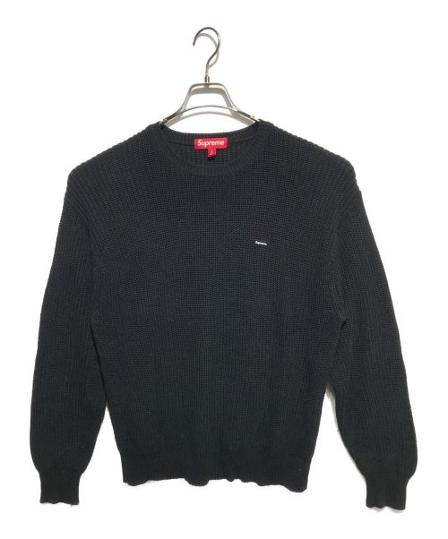 SUPREME（シュプリーム）SUPREME (シュプリーム) Small Box Ribbed Sweater ブラック サイズ:Sの古着・服飾アイテム