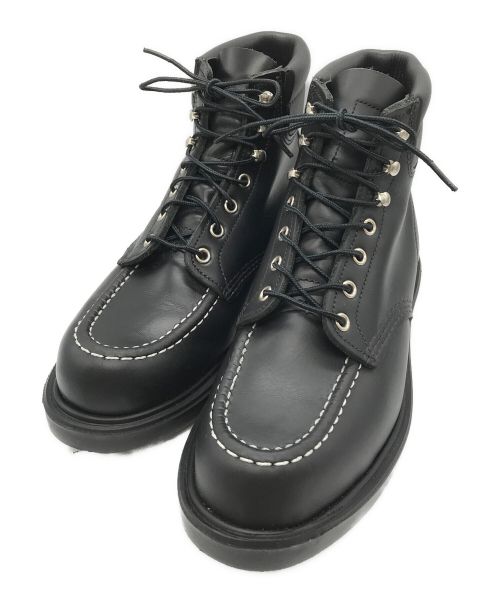 RED WING（レッドウィング）RED WING (レッドウィング) SuperSoleR 6-inch Moc ブラック サイズ:26.5の古着・服飾アイテム