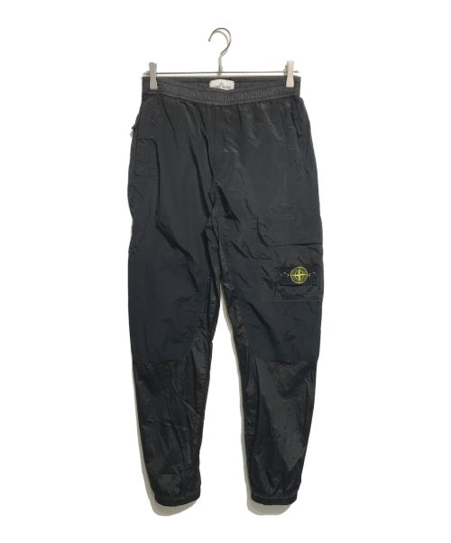 STONE ISLAND（ストーンアイランド）STONE ISLAND (ストーンアイランド) Nylon Metal Ripstop Track Pants ブラック サイズ:30の古着・服飾アイテム