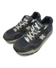 NEW BALANCE（ニューバランス）の古着「992 "Navy"」｜ネイビー×グレー