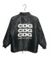 CDG (シーディージー) バックロゴボアコーチジャケット ブラック サイズ:M：13000円