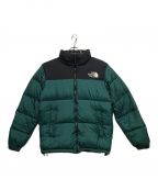 THE NORTH FACEザ ノース フェイス）の古着「NUPTSE JACKET/ヌプシジャケット」｜グリーン×ブラック