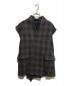 uru（ウル）の古着「WOOL CHECK BELTED VEST」｜グレー