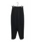 ENFOLD (エンフォルド) CENTER-PRESS egg PANTS ブラック サイズ:36：8000円