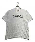 SUPREMEシュプリーム）の古着「Handstyle Tee」｜ホワイト