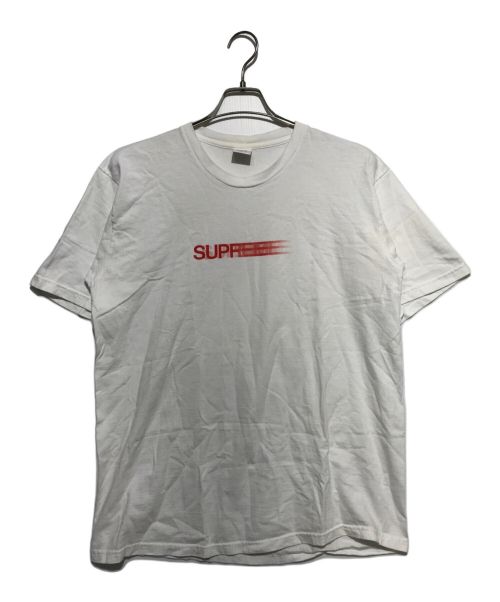 SUPREME（シュプリーム）Supreme (シュプリーム) Motion Logo Tee ホワイト サイズ:Lの古着・服飾アイテム