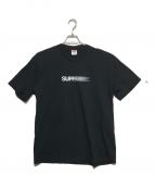 SUPREMEシュプリーム）の古着「Motion Logo Tee」｜ブラック