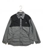 THE NORTH FACEザ ノース フェイス）の古着「Denim Long-Sleeve Shirt」｜グレー×ブラック