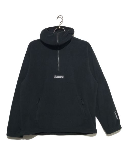 SUPREME（シュプリーム）Supreme (シュプリーム) POLARTEC Facemask Half Zip Pullover ブラック サイズ:Lの古着・服飾アイテム