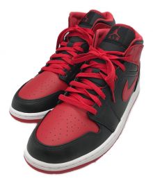 NIKE（ナイキ）の古着「AIR JORDAN 1 MID」｜ブラック×レッド