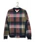 SUPREME（シュプリーム）の古着「Plaid Snap Front Sweat」｜ブラウン