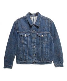 LEVI'S×A BATHING APE（リーバイス×アベイシングエイプ）の古着「Type III Split Trucker Jacket」｜ブルー