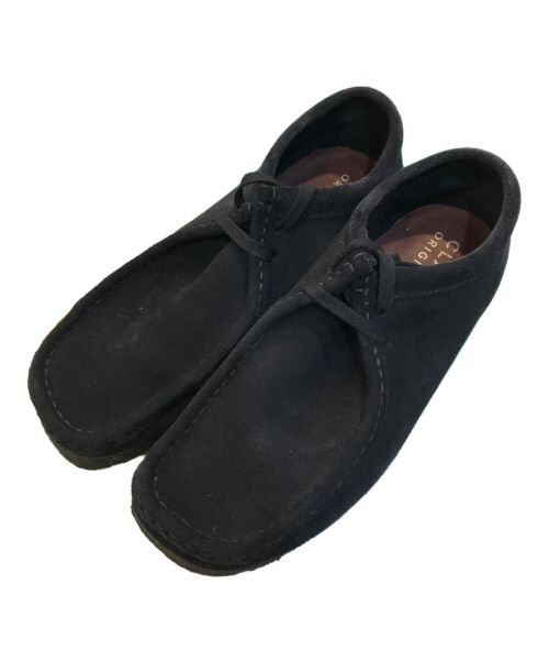 CLARKS（クラークス）CLARKS (クラークス) ワラビー ブラック サイズ:24.5CMの古着・服飾アイテム