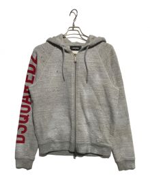 DSQUARED2（ディースクエアード）の古着「ジップパーカー」｜グレー