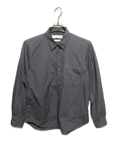 COMME des GARCONS SHIRT（コムデギャルソンシャツ）COMME des GARCONS SHIRT (コムデギャルソンシャツ) コットンシャツ グレー サイズ:Lの古着・服飾アイテム