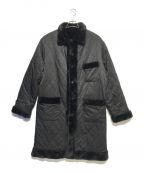 s'yteサイト）の古着「REVERSIBLE QUILTED COAT」｜ブラック