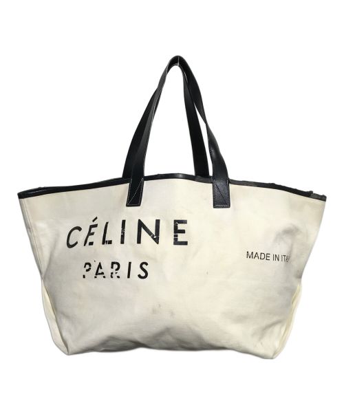 CELINE（セリーヌ）CELINE (セリーヌ) メイドイントートミディアム ベージュの古着・服飾アイテム