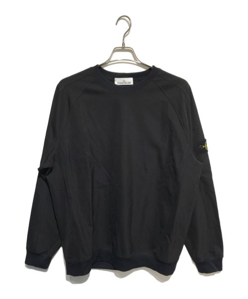 STONE ISLAND（ストーンアイランド）STONE ISLAND (ストーンアイランド) Stretch Nylon Technical Sweatshirt ブラック サイズ:XLの古着・服飾アイテム