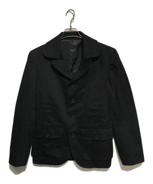 Yohji Yamamoto pour homme（ヨウジヤマモト プールオム）Yohji Yamamoto pour homme (ヨウジヤマモト プールオム) カツラギテーラードジャケット ブラック サイズ:2の古着・服飾アイテム