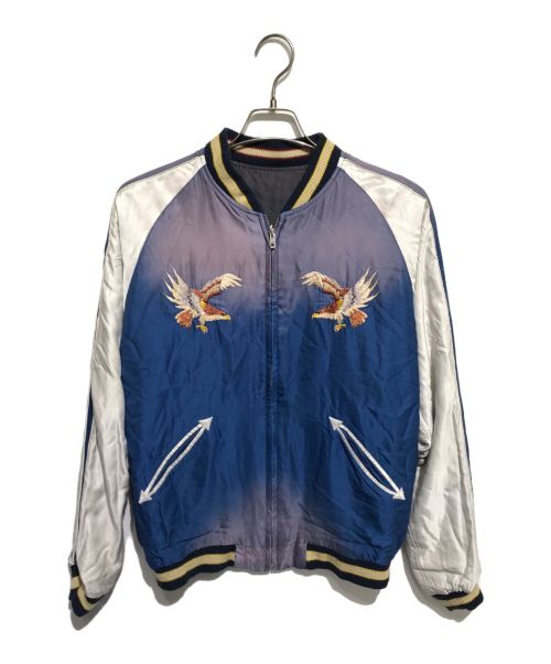 東洋エンタープライズ（トウヨウエンタープライズ）東洋エンタープライズ (トウヨウエンタープライズ) SOUVENIR JACKET AGING MODEL ブラック×ブルー サイズ:Lの古着・服飾アイテム