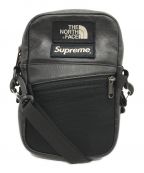 THE NORTH FACE×SUPREMEザ ノース フェイス×シュプリーム）の古着「Leather Shoulder Bag」｜ブラック