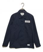 NEIGHBORHOODネイバーフッド）の古着「CLASSIC WORK SHIRT」｜ネイビー