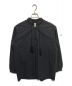 s'yte（サイト）の古着「Cotton CROSS SASHIKO Tassel Shirt」｜ブラック