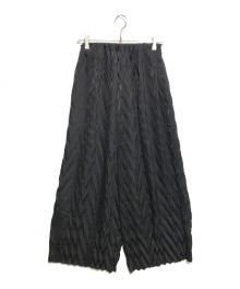 TELO PLAN（テーロテーロプラン）の古着「Poldi Pleats Pants」｜ブラック